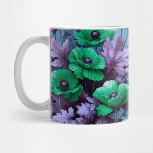 Poppy Flower Mug